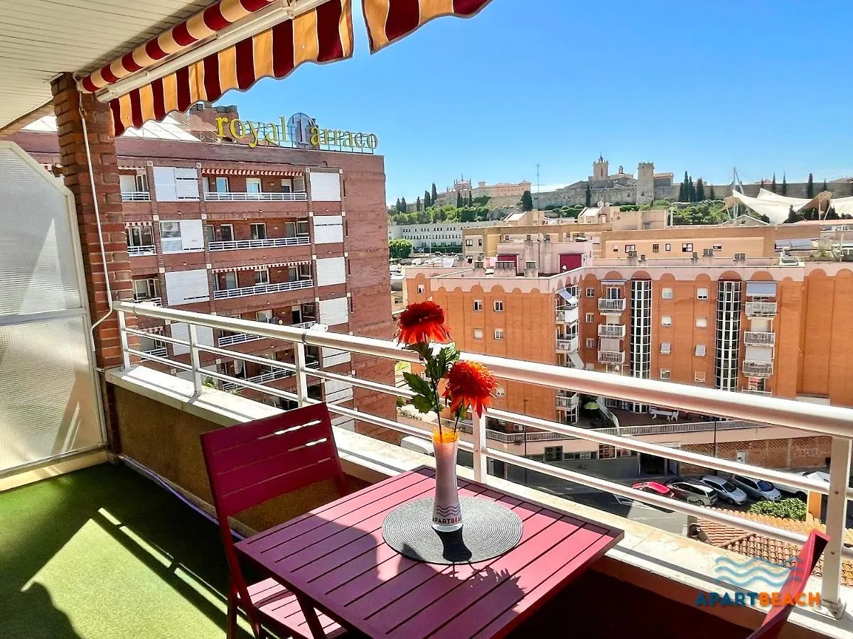 塔拉戈纳Apartbeach Royal Tarraco Center Piscina Y Parking公寓 塔拉戈纳